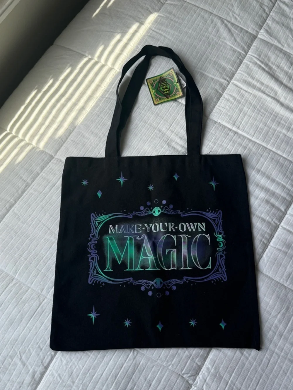 Wicked cosmetic bag and tote bundle